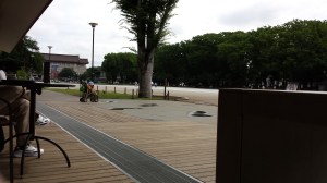 Sitting at the Starbucks